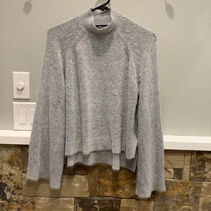Heather gray sweater size medium
